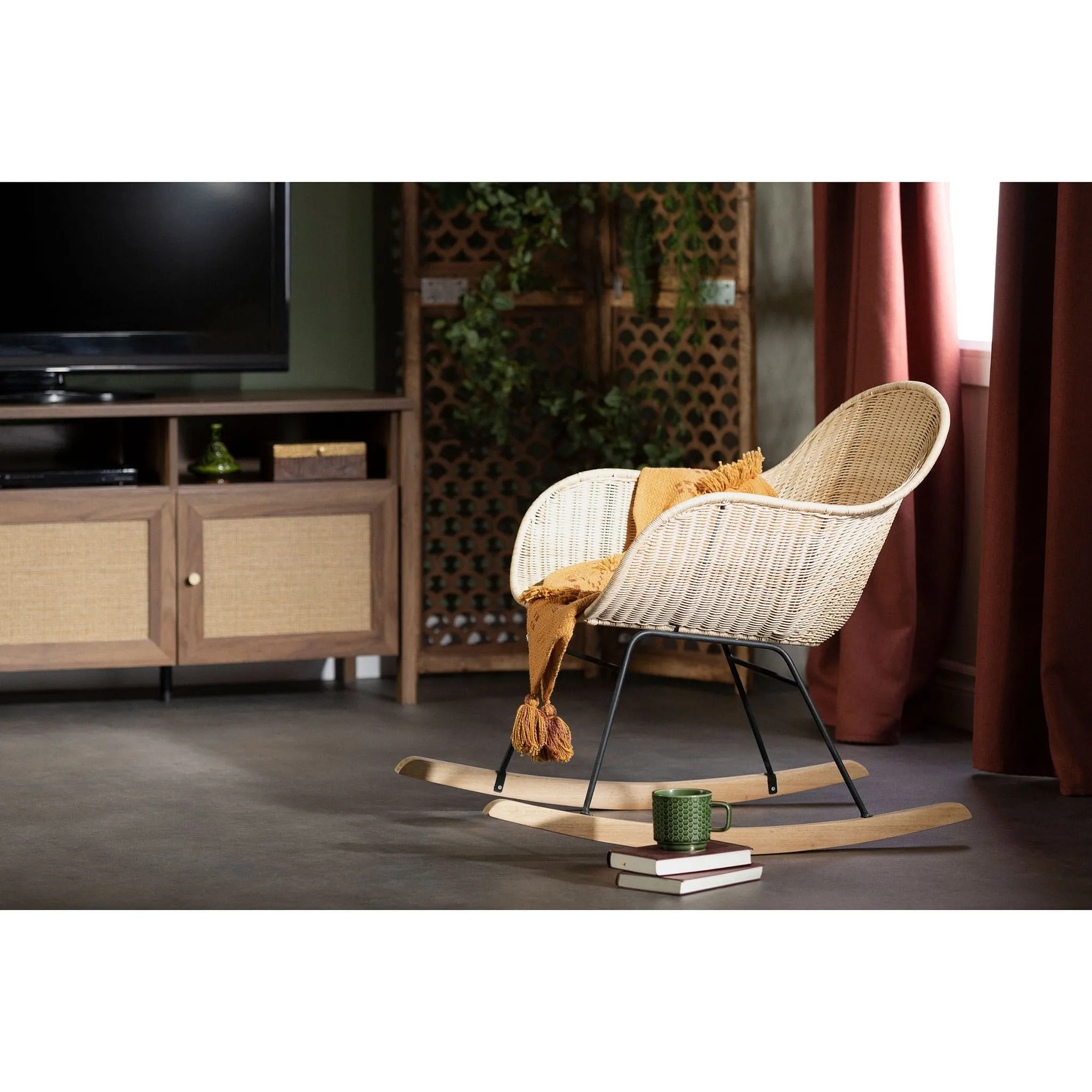 South Shore Chaise Berçante Balka - Rotin