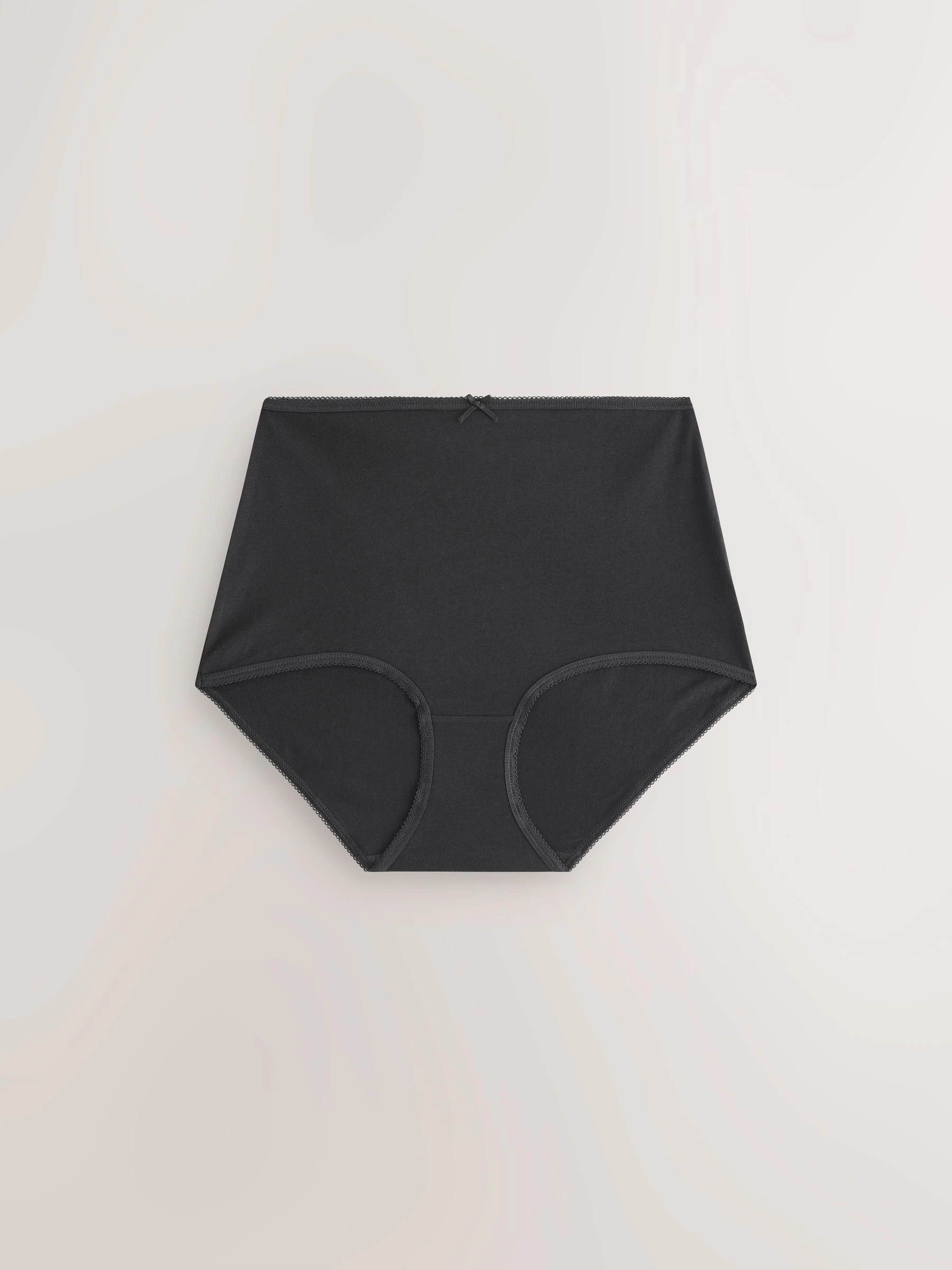 Zwart/wit/pastelroze huidskleur - Full Briefs Cotton Knickers 10 Pack