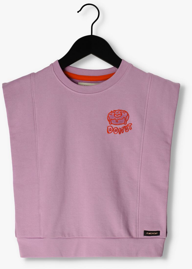 A MONDAY IN COPENHAGEN lila a monday in copenhagen t-shirt anne sofie blouse