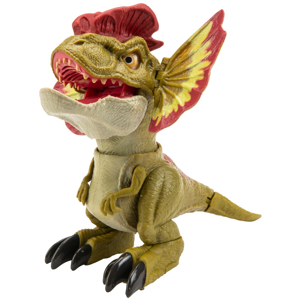Jurassic World Uncaged Rowdy Roars Dilophosaurus Figur