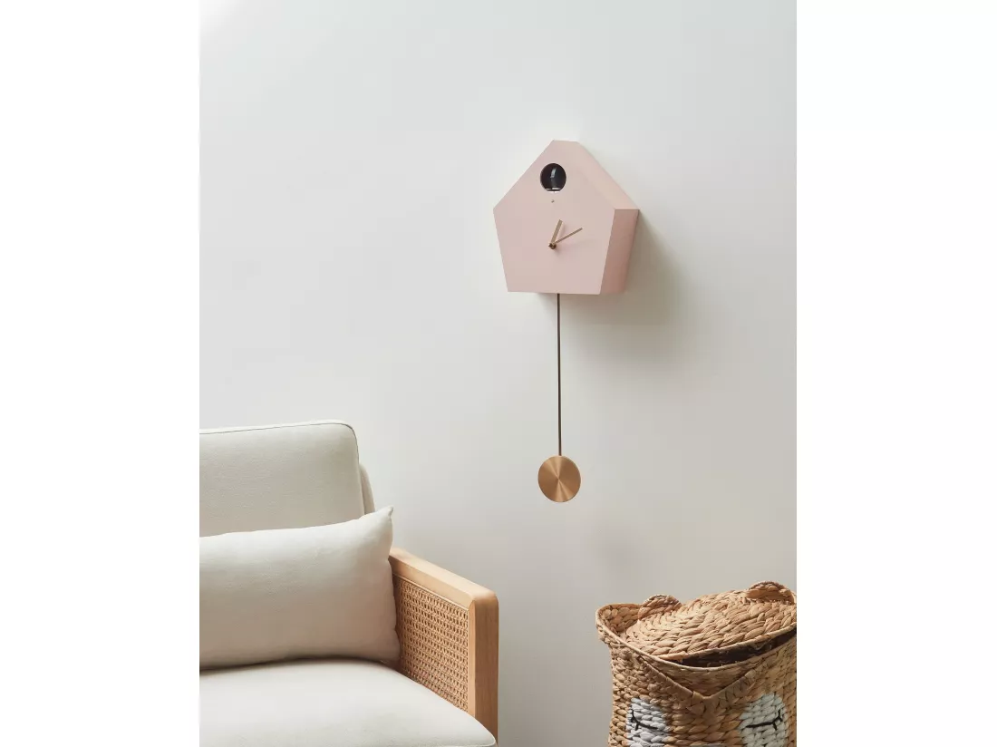 Horloge murale ARBAZ 24 cm Rose
