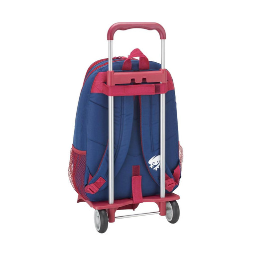 Mochila com rodinhas e sistema Lift-Up