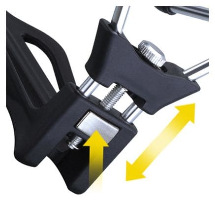 Porte Bidon ajustable TOPEAK MODULA CAGE II Argenté