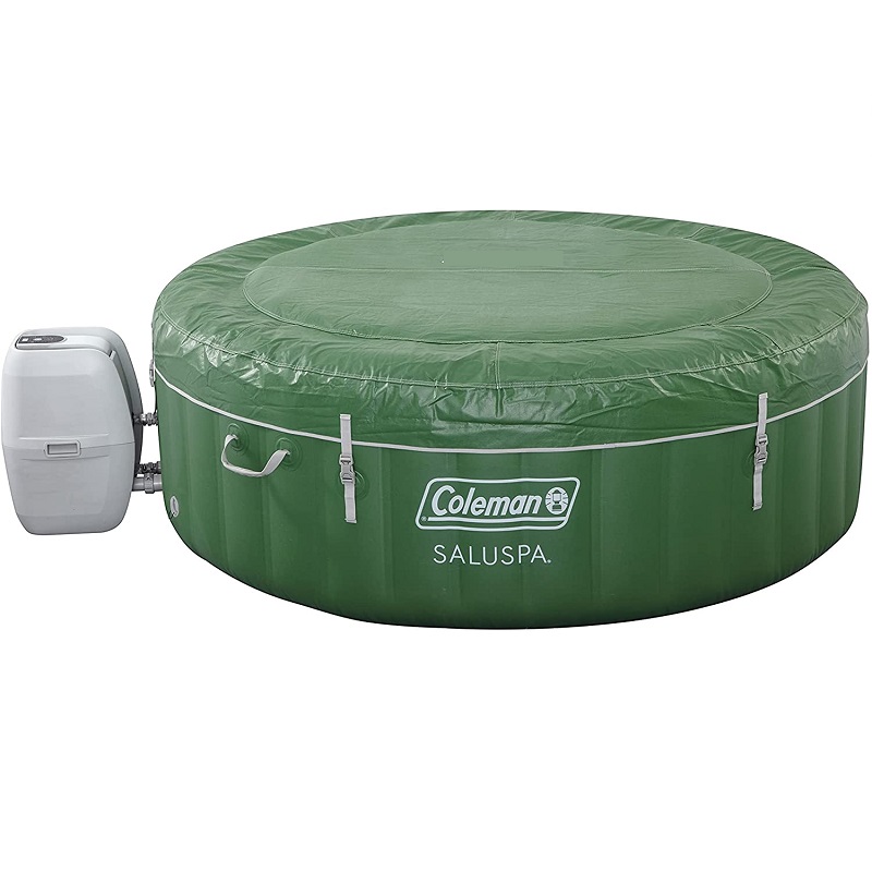 Banheira de Hidromassagem Inflável SaluSpa | Banheira de Hidromassagem Portátil com Sistema de Água Aquecida e Jatos de Bolhas | Capacidade para até 6 pessoas