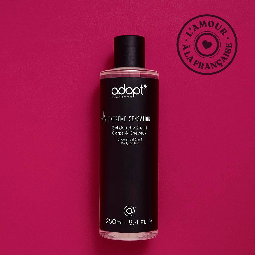 Extrême sensation Gel douche 2 en 1 250ml