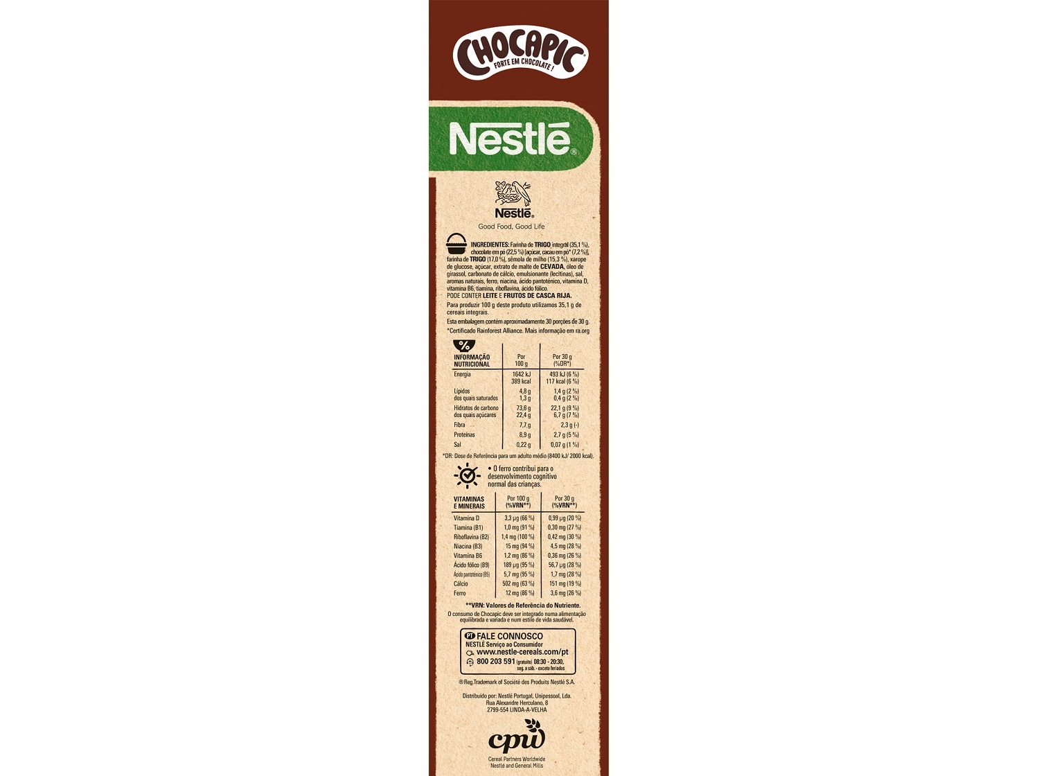 CEREAIS CHOCAPIC 900 G