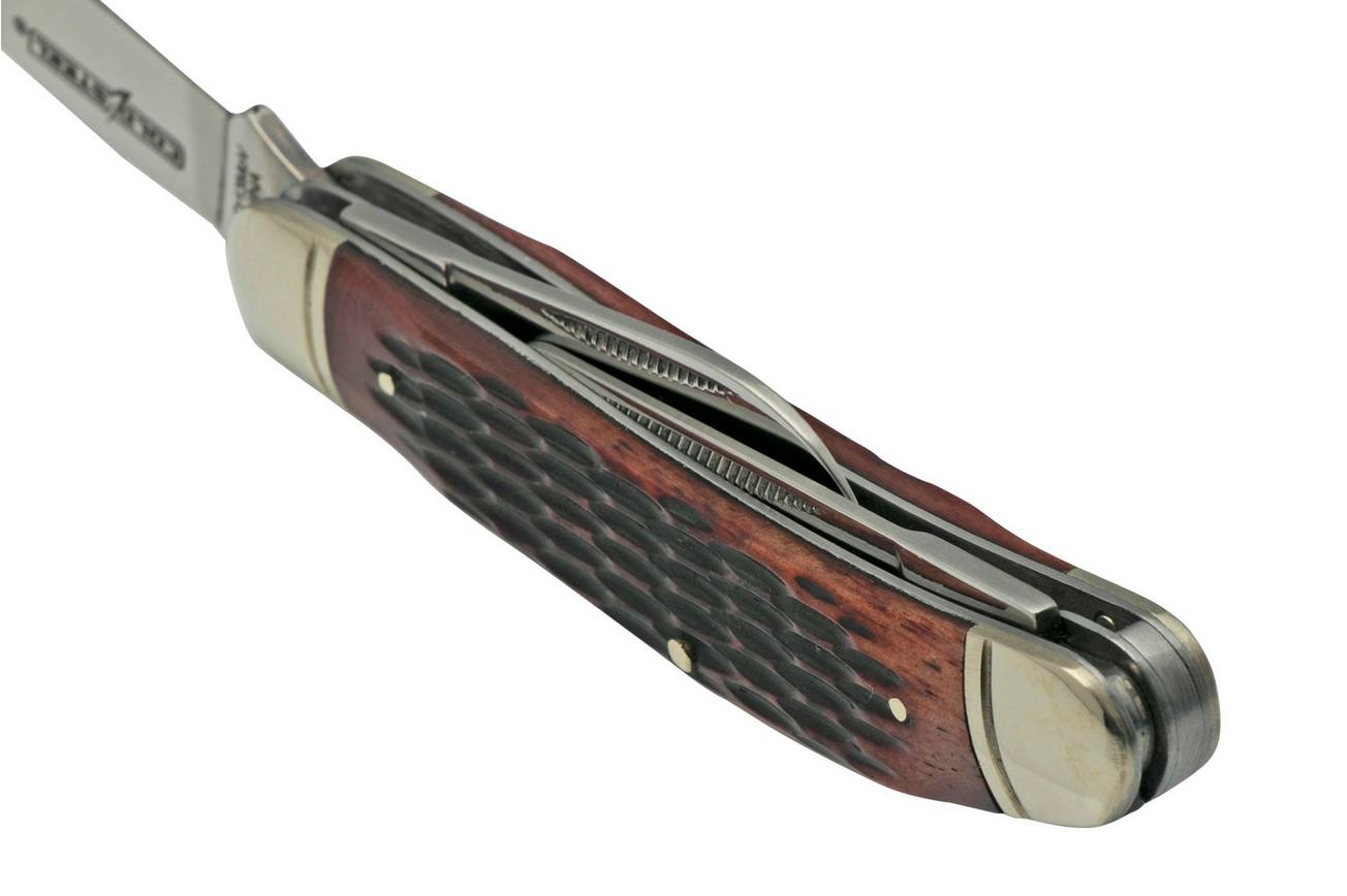 Cold Steel Gentleman's Stockman FL-GSTKM-J, Jigged Brown Bone, zakmes