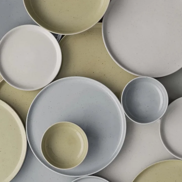 Blomus - Sablo Dessertteller, Ø 21 cm, beige (6er-Set)
