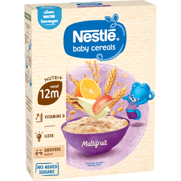 NESTLÉ baby cereals Multifruit 12+ baby pap - alleen water toevoegen 1 L