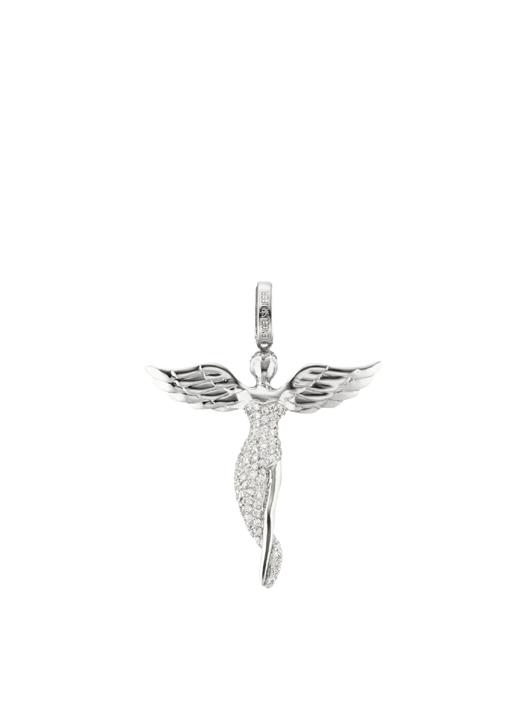 Schutzengel Anhänger mit Zirkonia