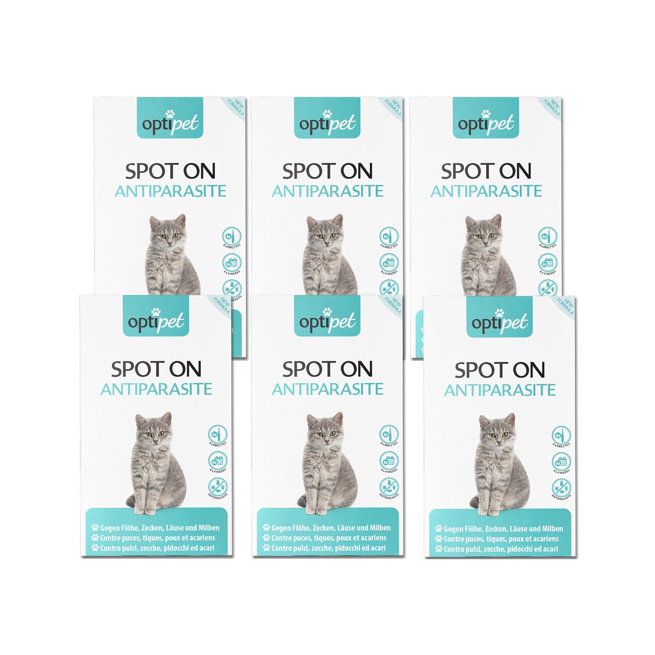 OptiPet Spot on für Katzen