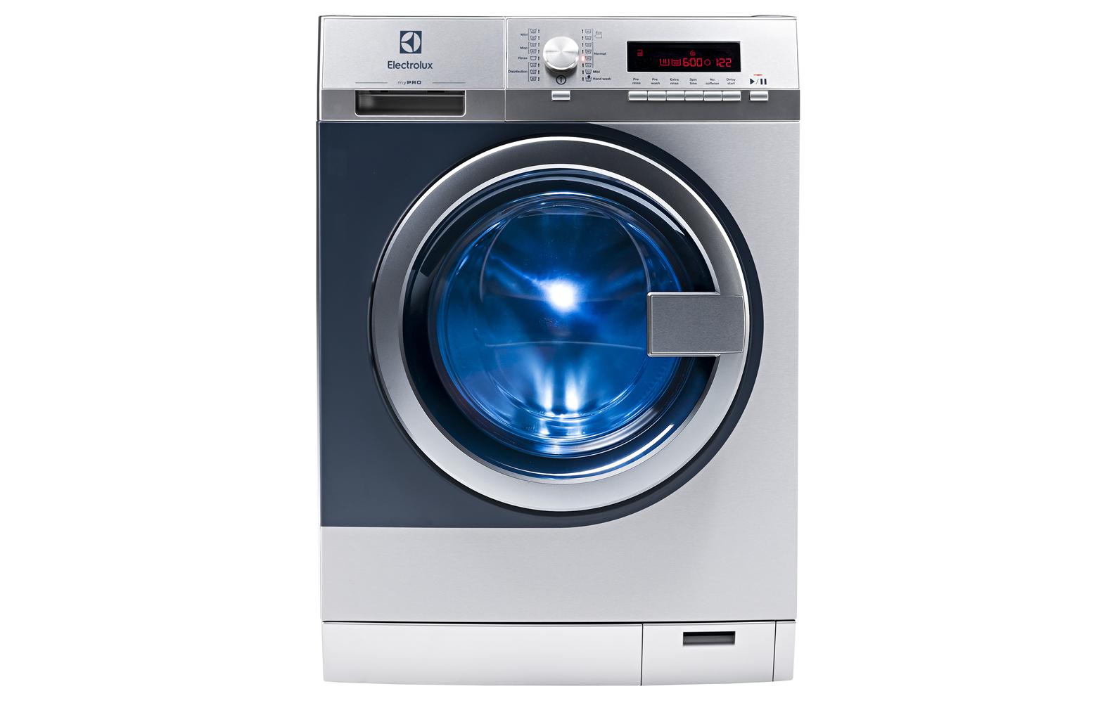 Waschmaschine myPro WE170V Links<br>Smartprofessionelle Waschmaschine