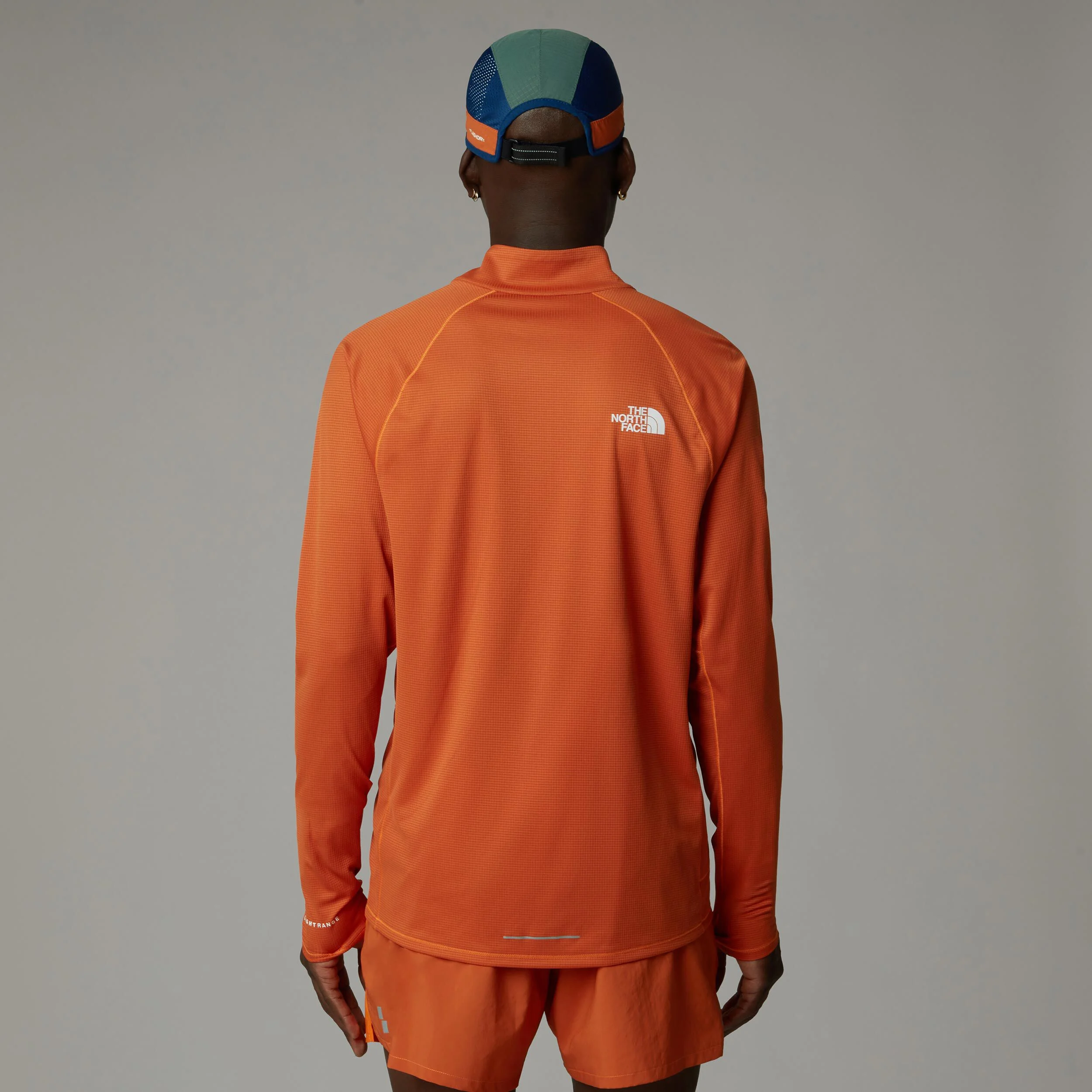 The North Face Sunriser 1/4 Zip Longsleeve Maillot De Course Hommes - Bronze