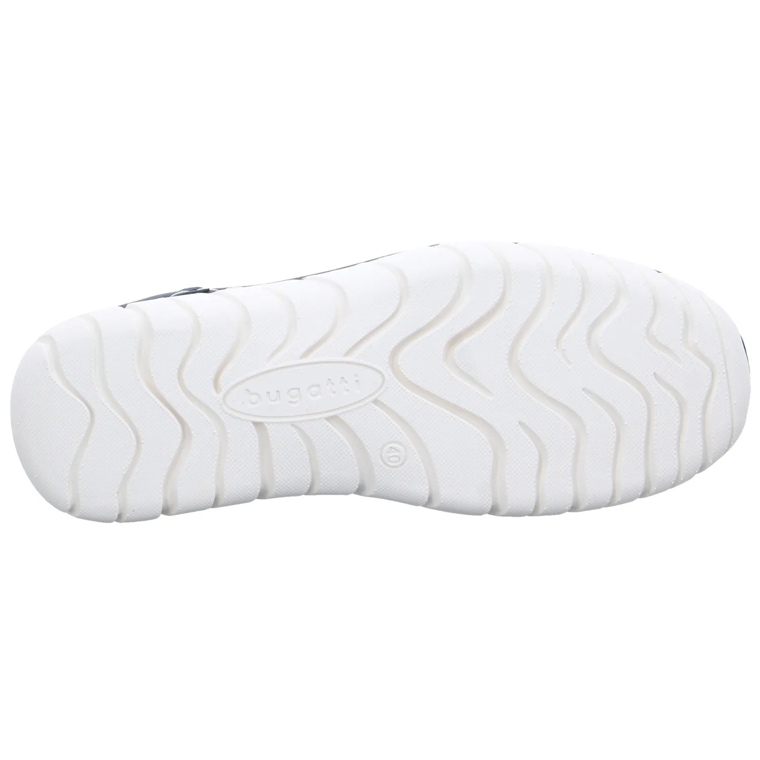 BUGATTI SHOES Halbschuhe Sneaker Stoff Blau Textil