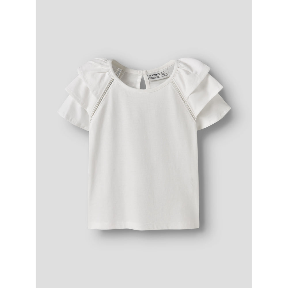 Køb Name It Bright White Nmfhuda Ss Top