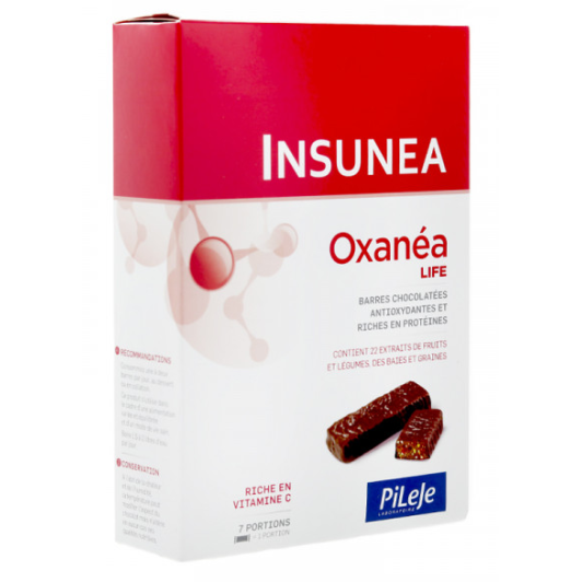Insunea Oxanéa Life Barres Chocolatées - 7 Barres