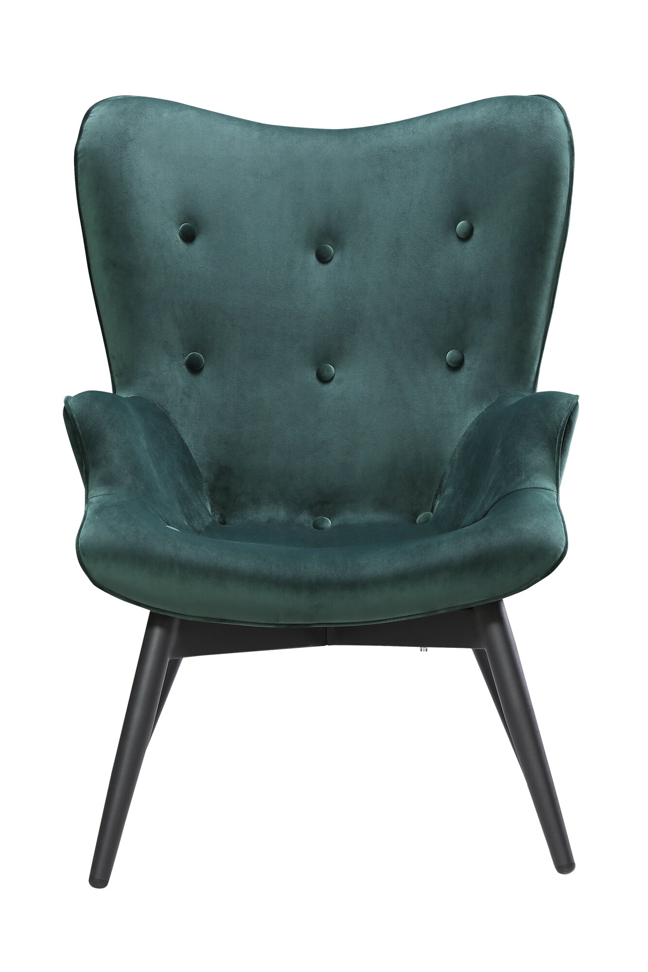 Sessel Grün Samt Relaxsessel Polstersessel Ohrensessel Loungesessel
