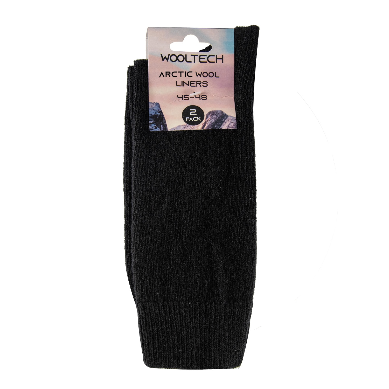 Wooltech Arctic Wool Liners 2 pk<br>2 par tynne ullsokker