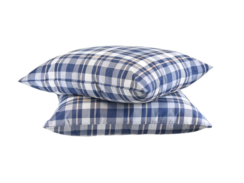 HappyBed Tartan set van 2 kussenslopen - 60x70 cm