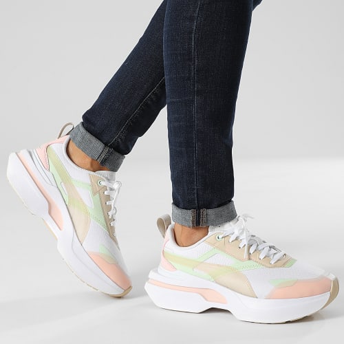 Baskets Femme Kosmo Rider Soft 389881 Puma White Rose Dust