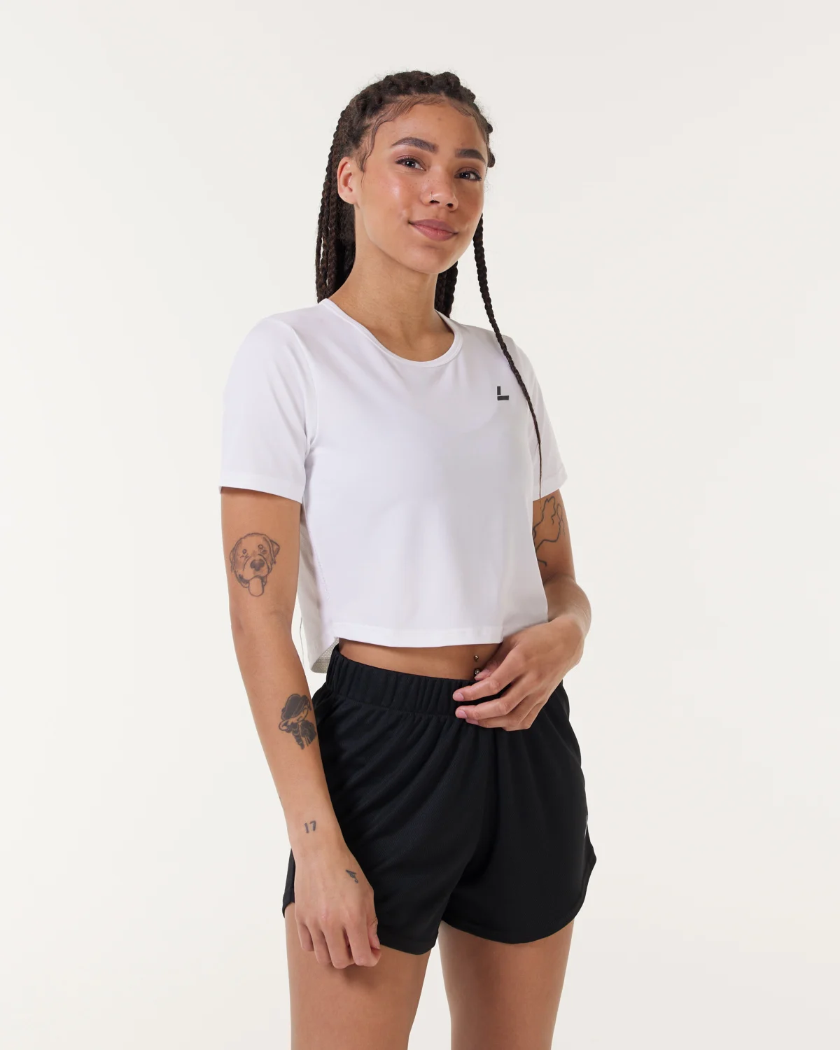 LEVITY Breeze Mesh Back T-shirt White