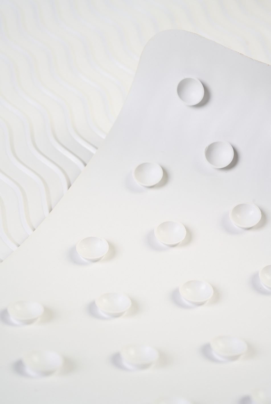 Matte hvit - 40x70 cm