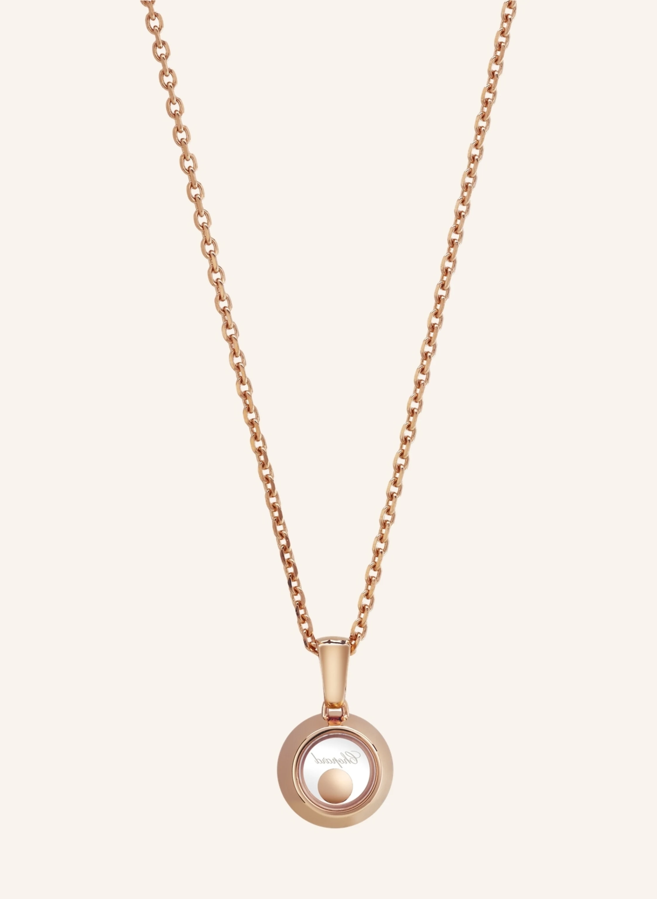 Chopard Anhänger HAPPY DIAMONDS ICONS Anhänger aus 18 Karat Roségold und Diamanten