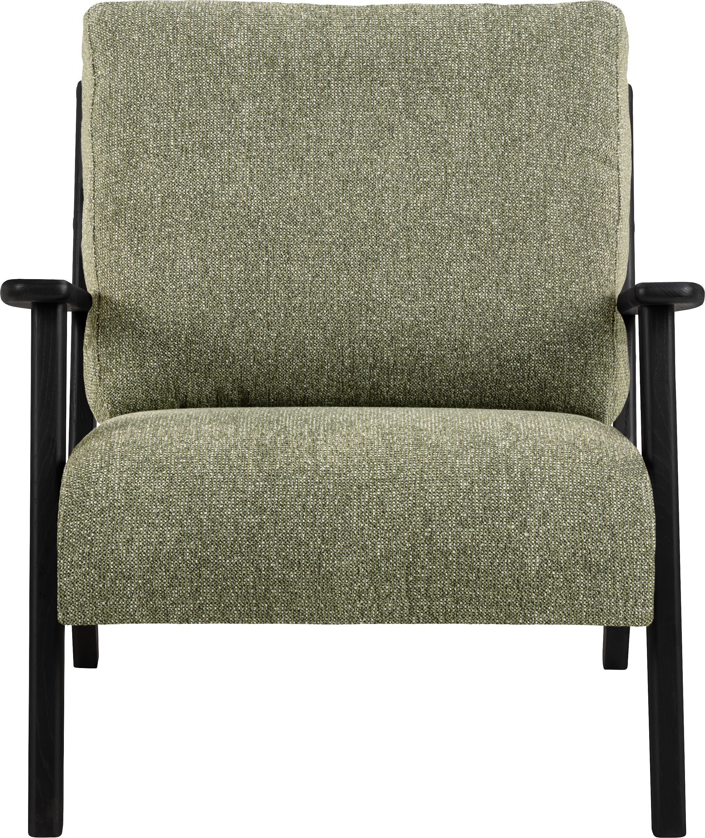 FAUSTO Sessel - Olive / B: 83.0 cm x T: 75.0 cm x H: 80.0 cm