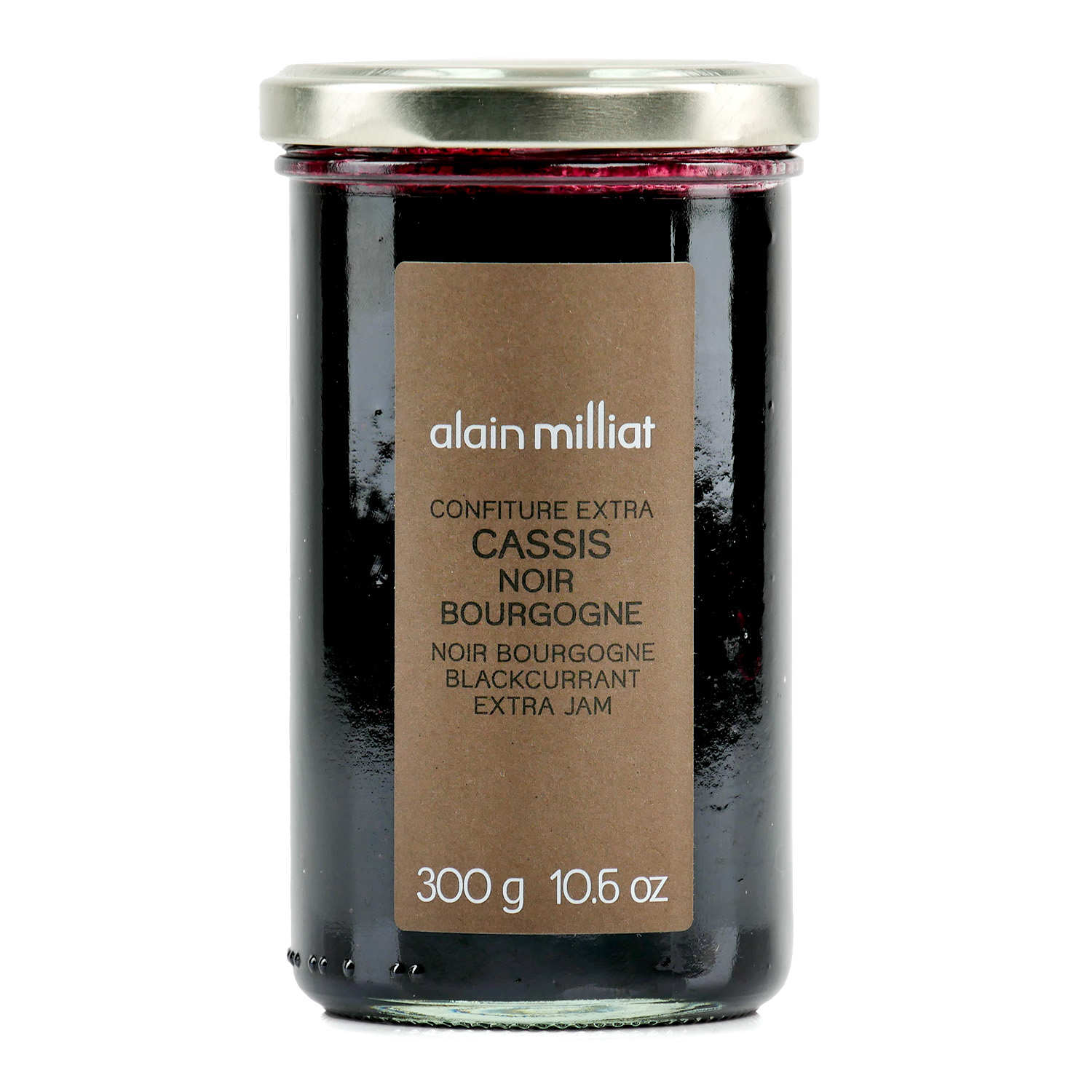 Confiture extra de cassis noir de Bourgogne - Alain Milliat