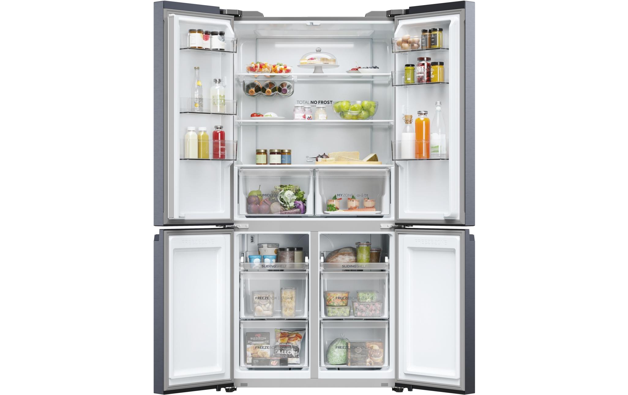 Foodcenter HCR5919ENMB Schwarz<br>Side by Side Kühlgerät