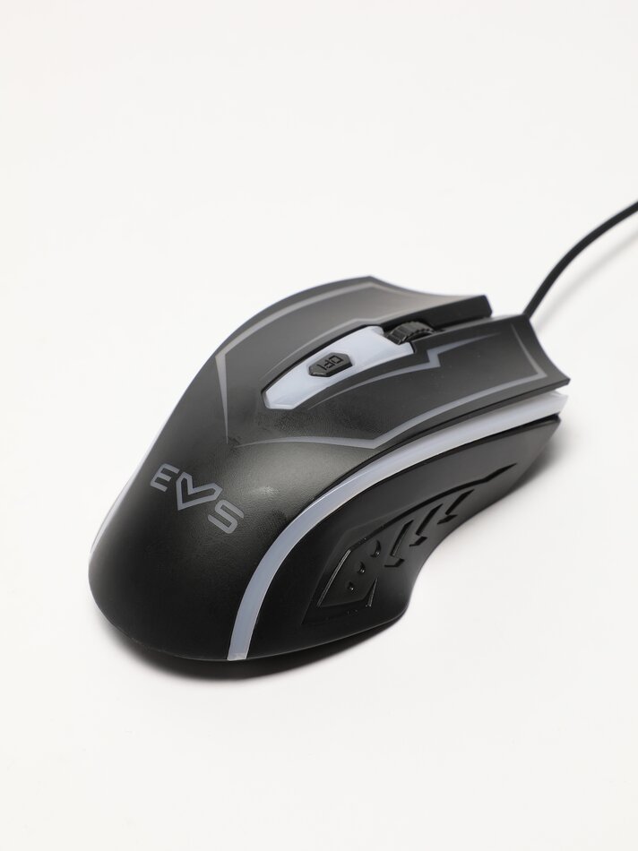 Conjunto de teclado, mouse e mousepad - Preto