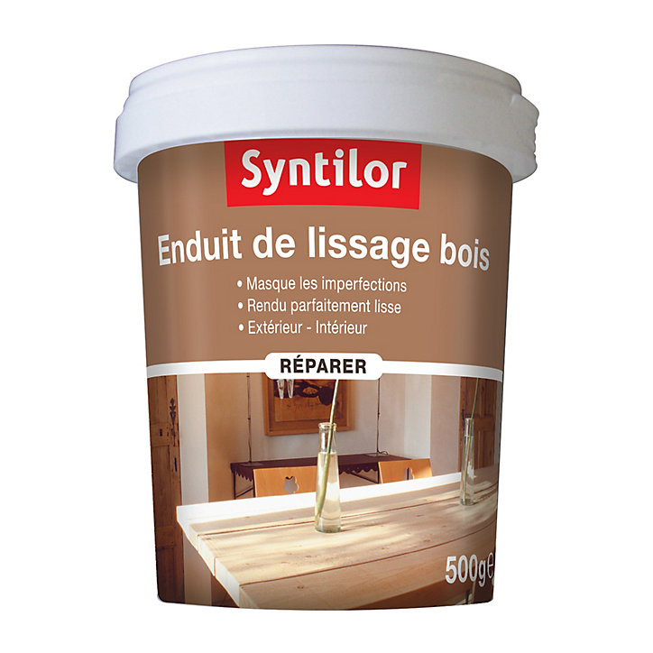 Enduit de lissage bois Syntilor 500g