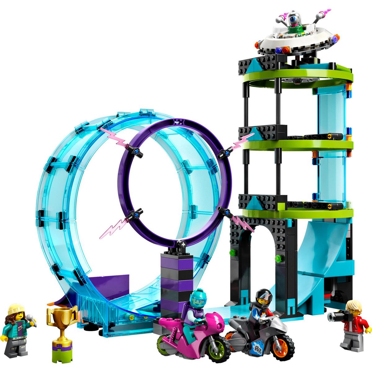 Défi ultime des motards cascadeurs Lego City 60361