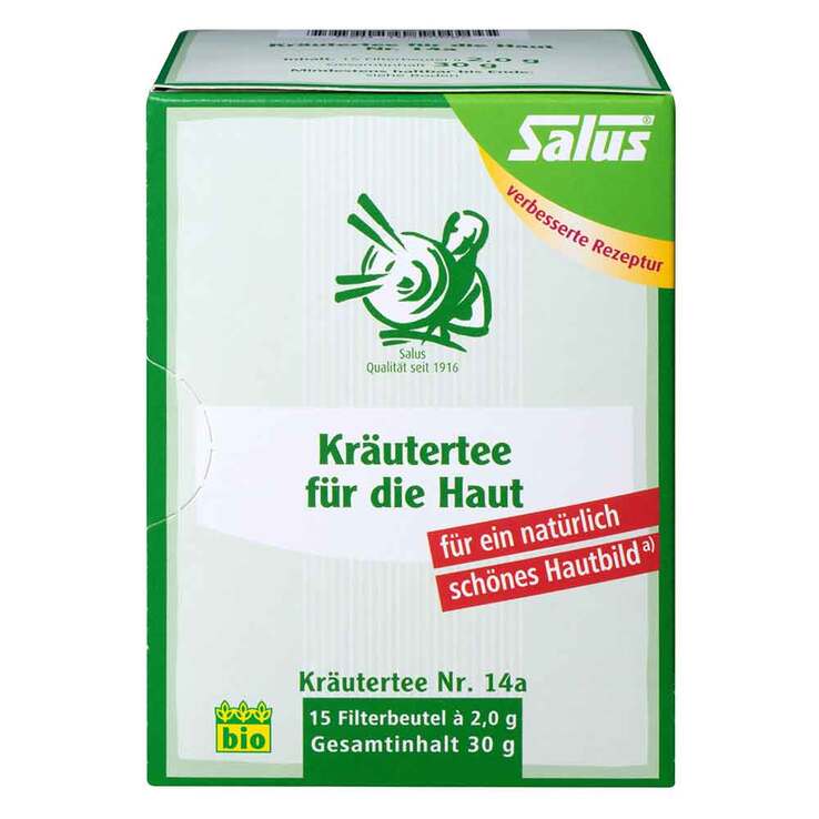 Kräutertee für die Haut Nr.14a Bio Salus Fbeutel , 15 St
