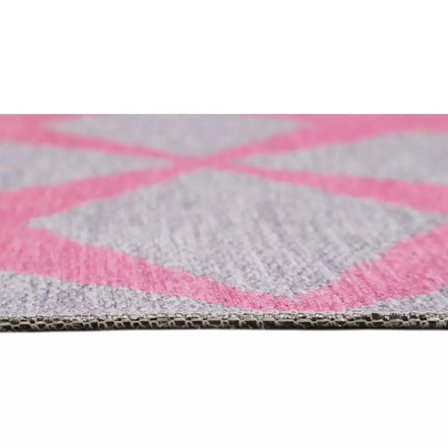 Esprit Kurzflorteppich CALEDON grau rosa
