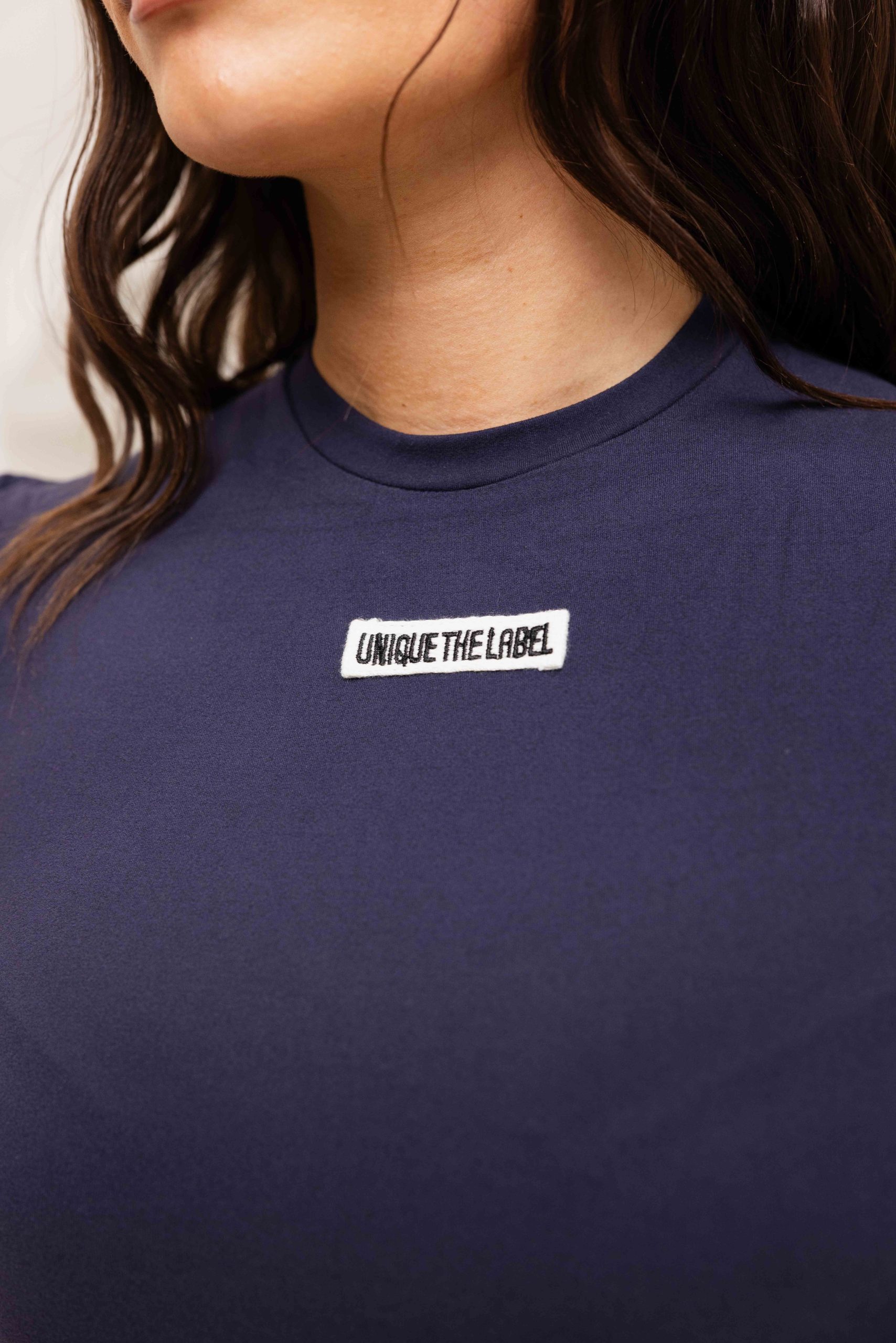 Unique The Label Nena Short Sleeve Dames Donkerblauw