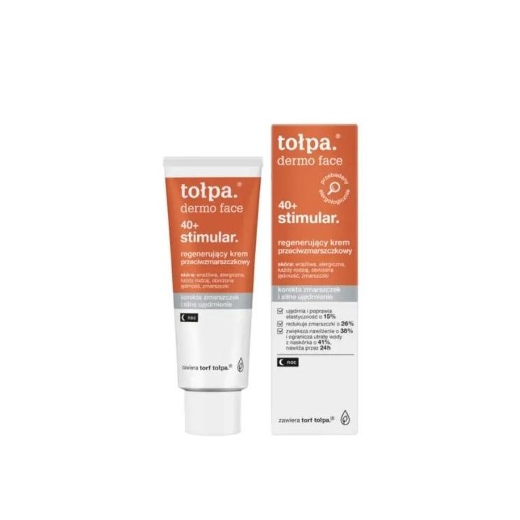 Tołpa Dermo Face 40+ Stimular. regenererende anti-rimpel nachtcrème 40 ml