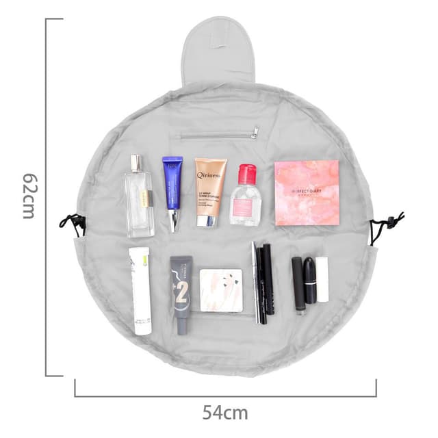 Kosmetiktaske Makeuptaske Toilettaske Make Up (grå)