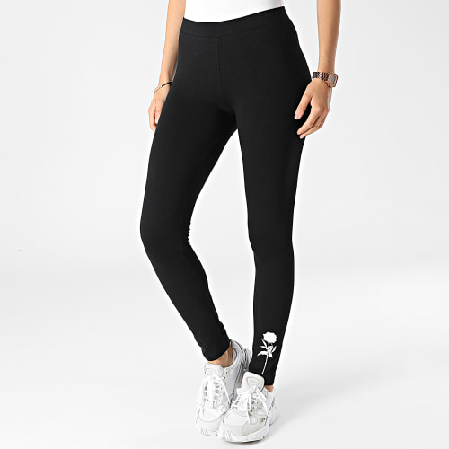 Legging Femme Rose Noir Blanc