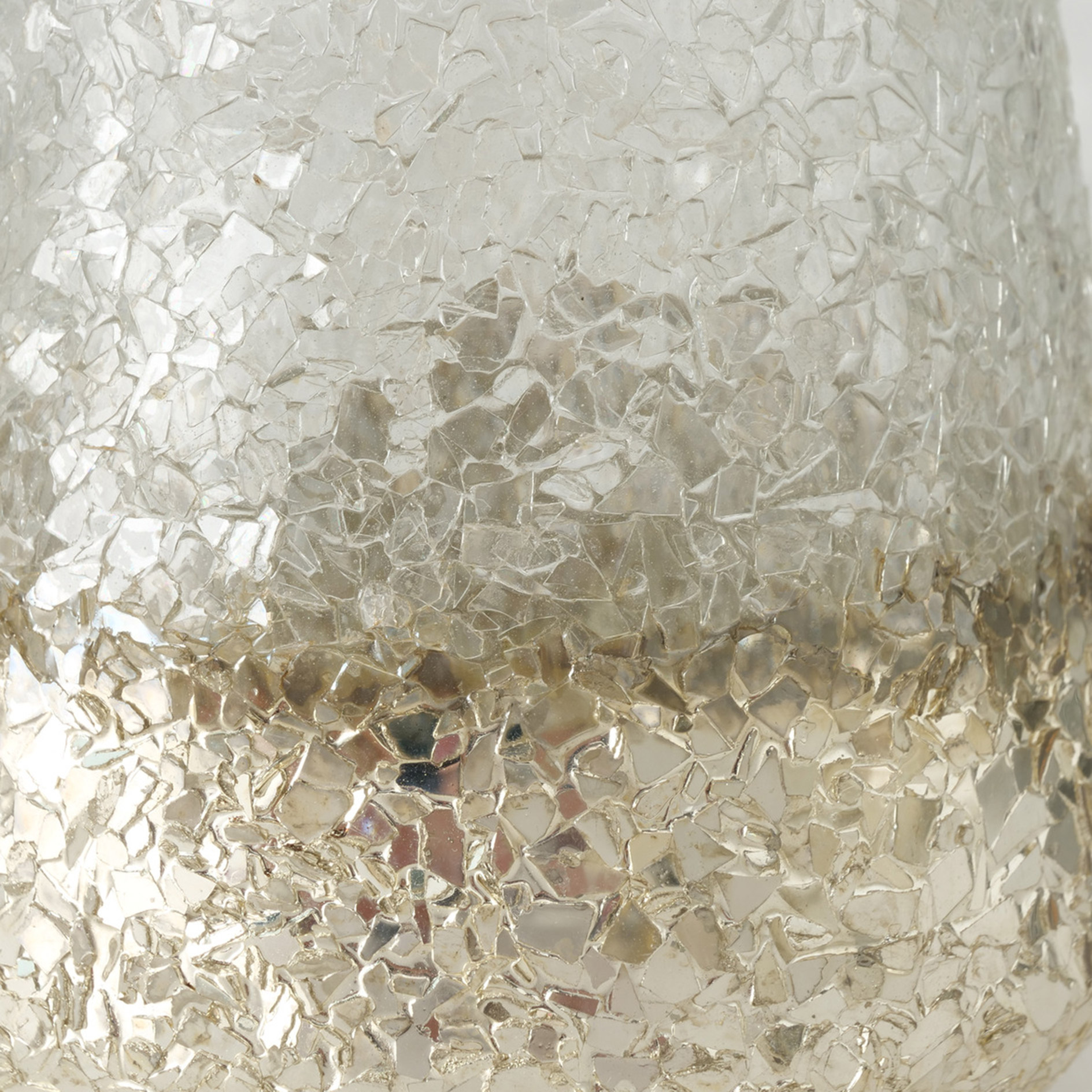 Windlicht - champagner - sortiert - Glas