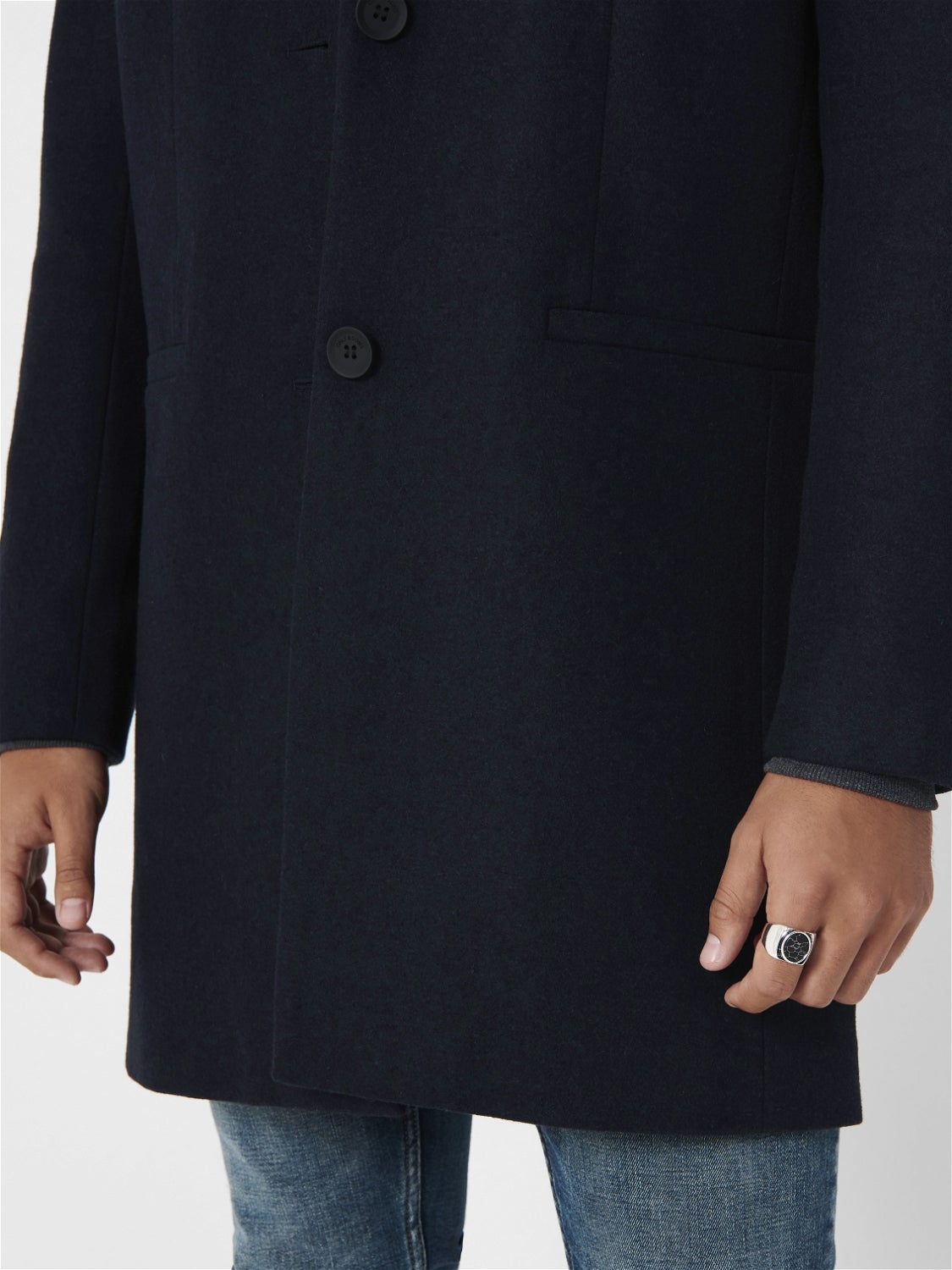 ONSMALIK Trenchcoat Night Sky