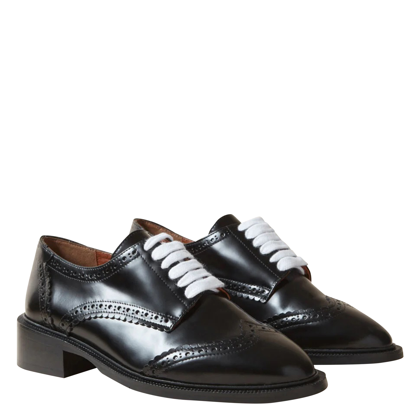 Derbies en cuir vernis | Multicolore
