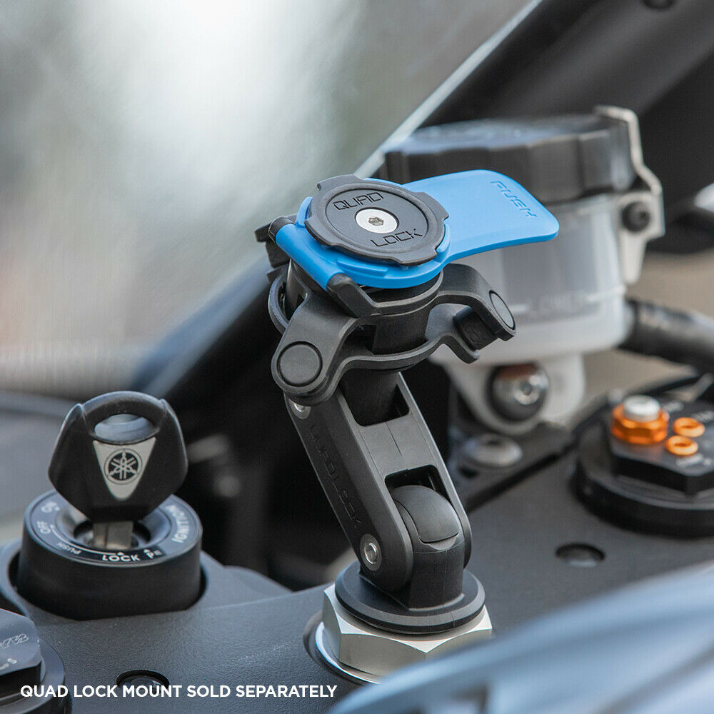 Motorcycle Vibration Dampener Universal Motorrad Halterung mit Dämpfer (QLA-VDM) - Schwarz