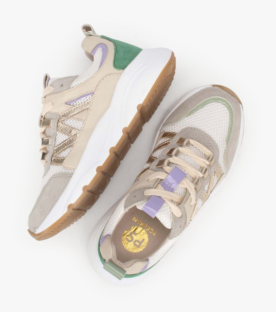 PS POELMAN groene ps poelman lage sneakers cibel