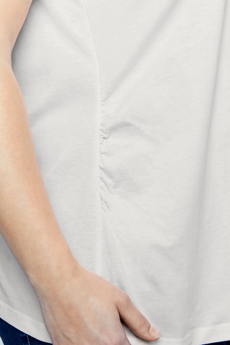 Bellieva T-Shirt, 2er-Pack, Umstandsmode, Rundhals, Kurzarm, Biobaumwolle GOTS