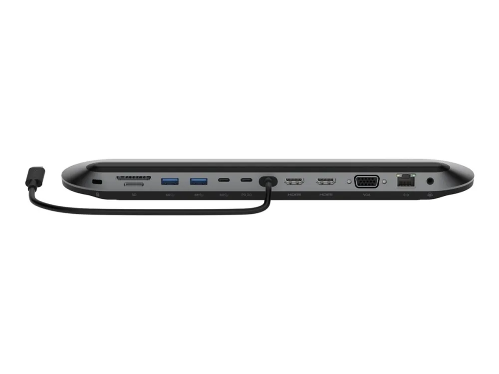 Belkin CONNECT Universal USB-C 11-in-1 Pro Dock - Dockingstation - USB-C - 2 x HDMI, VGA - 2.5GbE