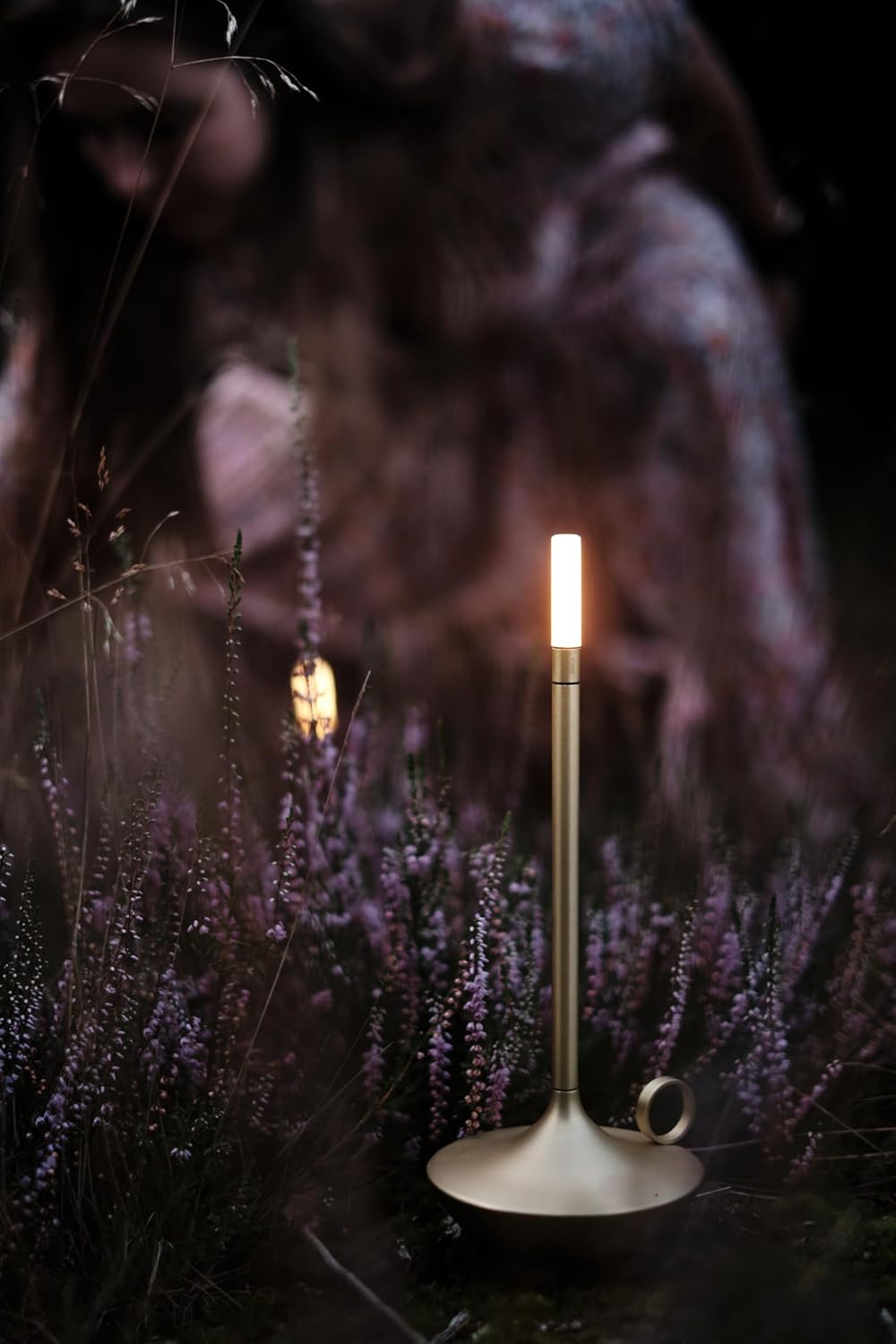 Graypants Wick Tragbare LED-Lampe (Messing, klassisch)