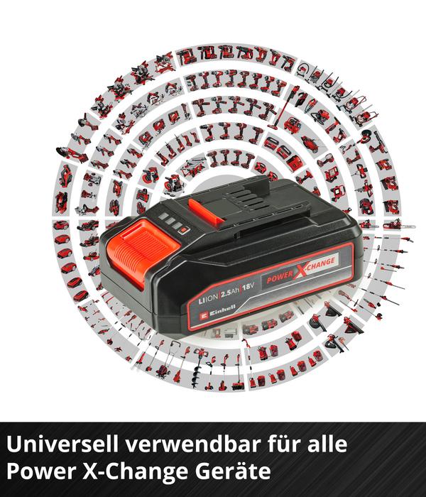 Einhell PXC-Starter-Kit 18 V 2,5 Ah