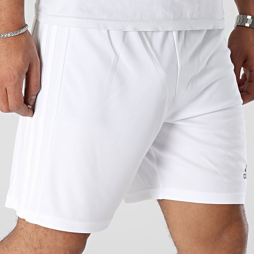 Short Jogging A Bandes Squad 21 GN5774 Blanc