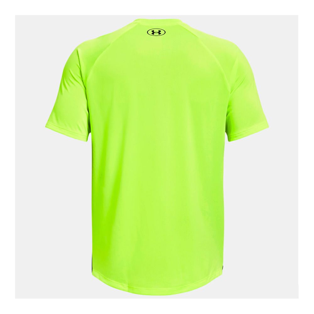 Under Armour UA TECH FADE - Maillot Homme lime surge/black/black